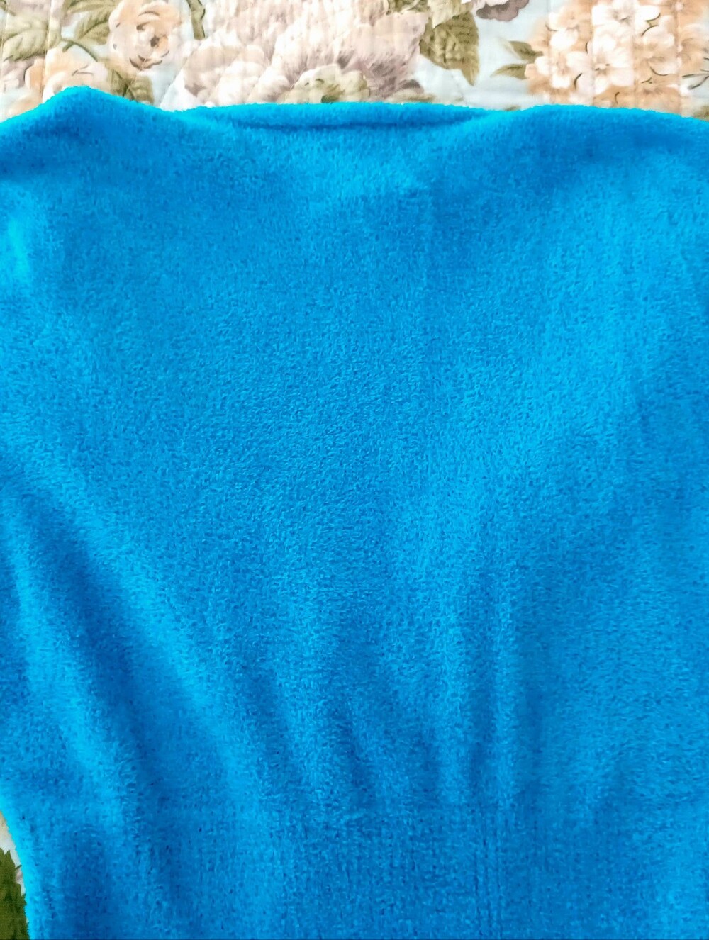 Cache Knit Wrap Sweater, Size S - Picture 8 of 13